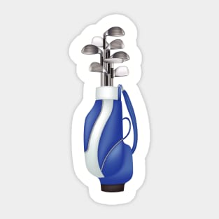 Golfers Design Sticker